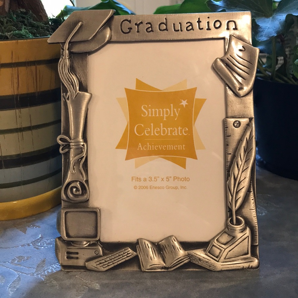 Silver picture frame